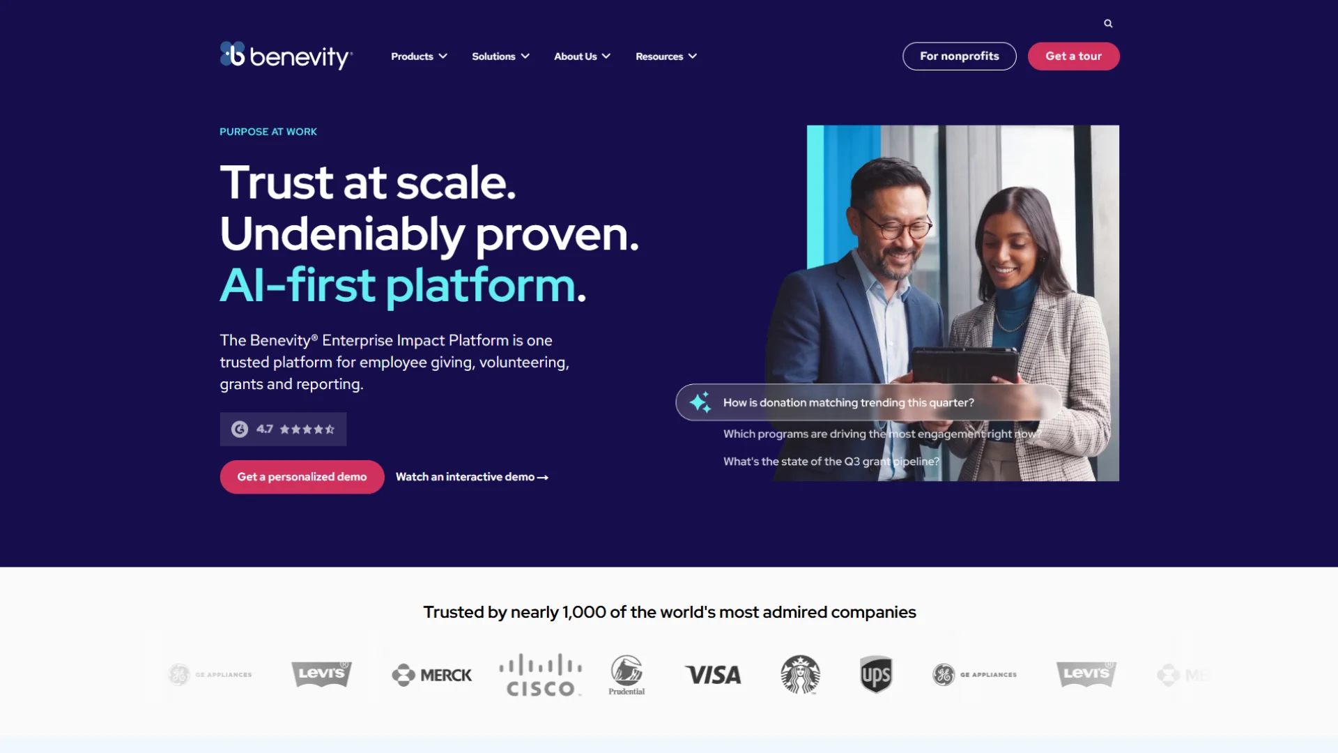 Benevity: the global enterprise standard