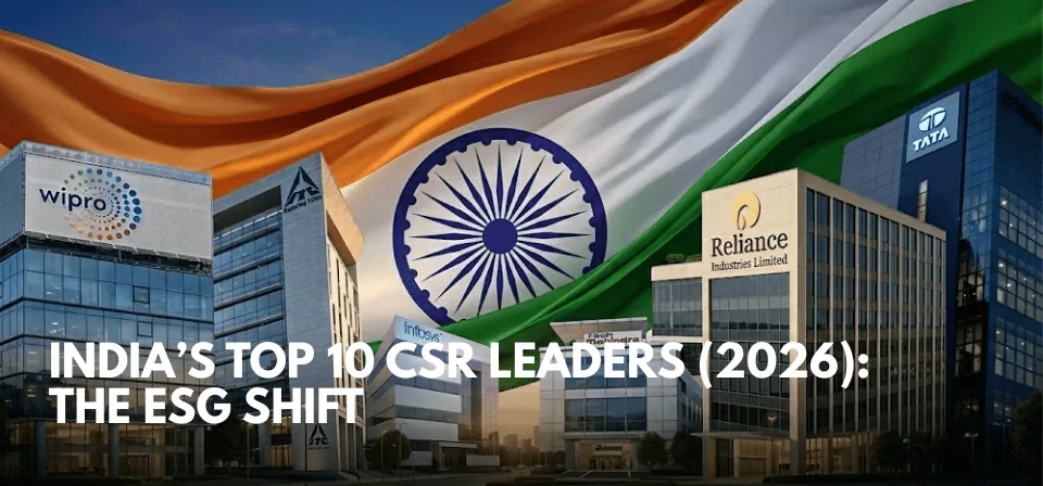Top 10 CSR Examples in India (2026): Tata, Reliance & The Shift to ESG Accountability